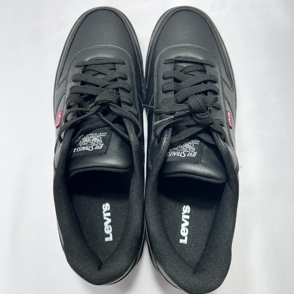 Levi's Men's Drive Lo Sneaker Black US 12M Synthetic - Outer Faux Leather - Picture 7 of 8